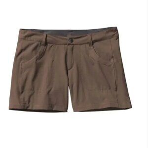 Women Patagonia Happy Hike Lightweight Shorts 5"in Earthware Size 6
